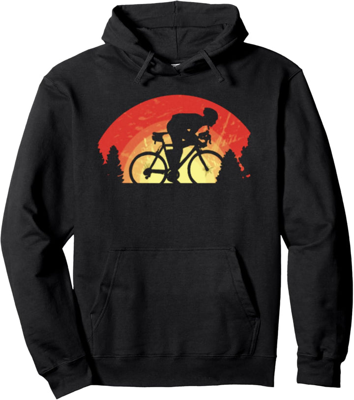 Radfahrer Biker Mountainbike Pullover Hoodie