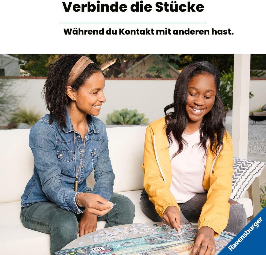 RAVENSBURGER 135921 Around The World 2000 Teile Puzzle für Erwachsene und Kinder ab 12 Jahren