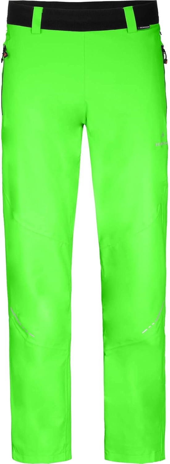 Bergson Seeth Thermo | Herren (Über-) Regenhose - recycelter Oberstoff, PFC-frei, elastischer Comfor