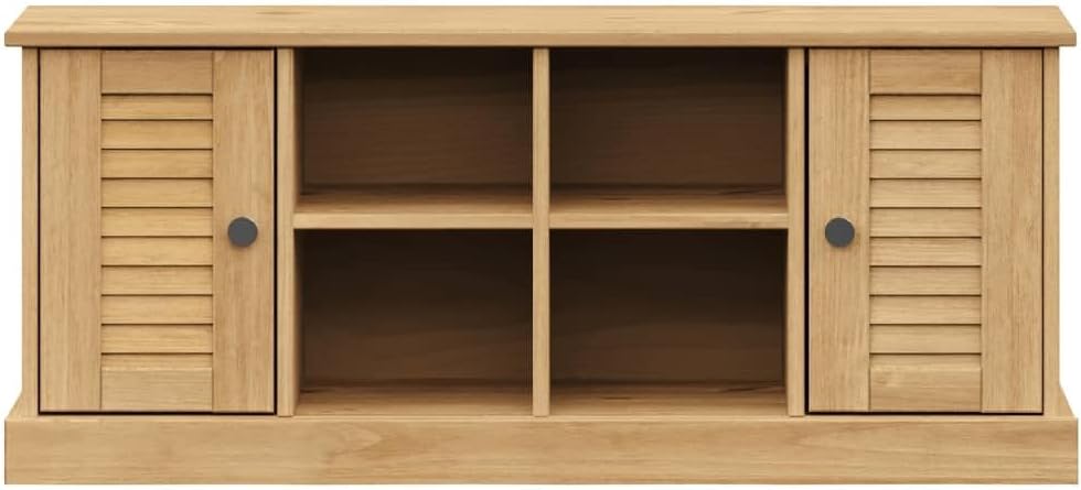 vidaXL Schuhschrank, Schuhregal mit viel Stauraum, Schrank Schuhe mit Metallknöpfen, Schuhkommode Sc