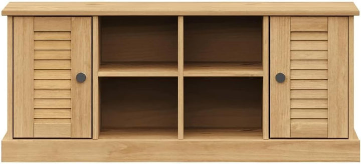 vidaXL Schuhschrank, Schuhregal mit viel Stauraum, Schrank Schuhe mit Metallknöpfen, Schuhkommode Sc