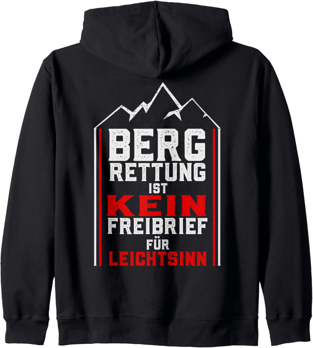 Bergrettung Bergretter Bergwanderer Bergwandern Bergsteiger Kapuzenjacke