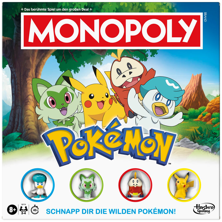 Monopoly Pokémon Edition Brettspiel - Deutsch Fassung
