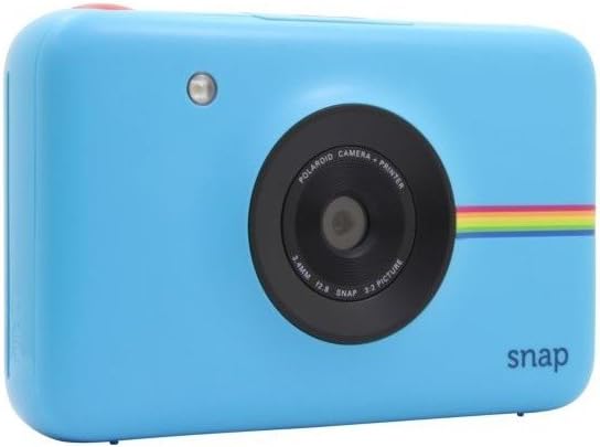 Polaroid Digitale Instant Snap Kamera mit Zink Zero Ink Technologie, Blau Blau Snap Kamera, Blau Sna