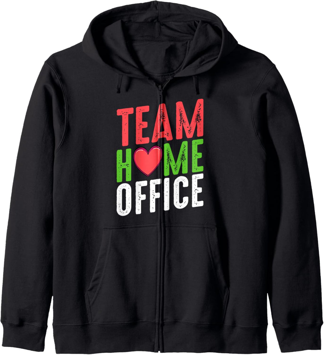 Team Home Office 2020 Remote Arbeiter Heimarbeit Geschenk Kapuzenjacke