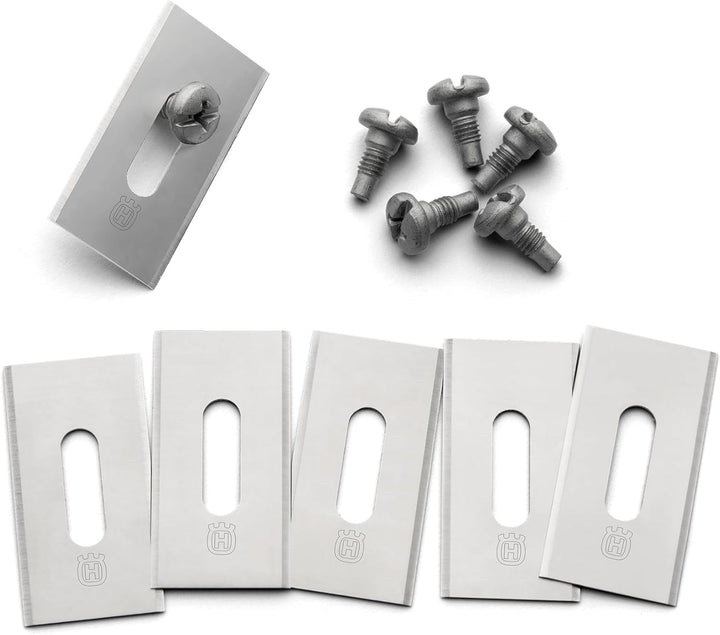 Husqvarna Automower Endurance Klingen | 6 Messer mit Schrauben | Langloch | Länger Haltbare Qualität