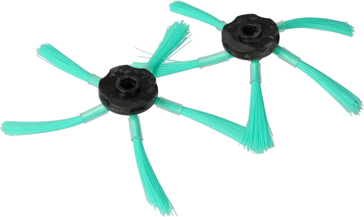vhbw 4X Seitenbürste kompatibel mit Vorwerk Kobold VR300, VR-300, VR-200, VR-7, VR200, VR7 Saugrobot
