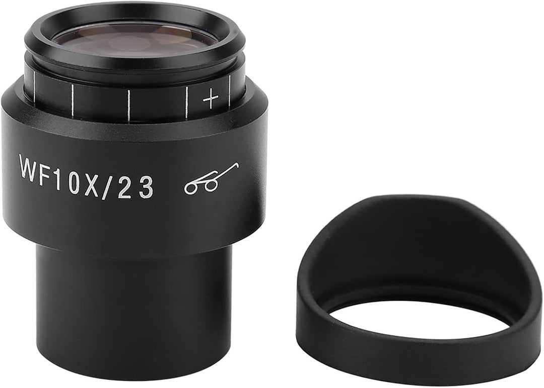 WF10X/23 Mikroskop Okular 30mm Wide Angle Eyepiece mit einstellbarem Augenpunkt für biologische Mikr