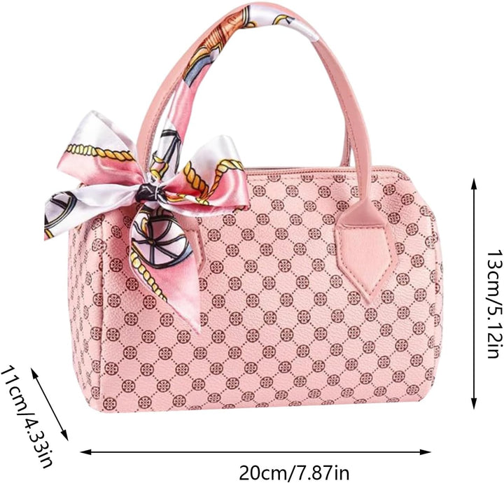 Spielhandtasche Für Kinder - Kleinkind Handtasche Mit Spiel-Kosmetik,Prinzessinnen Verwandlungsspiel