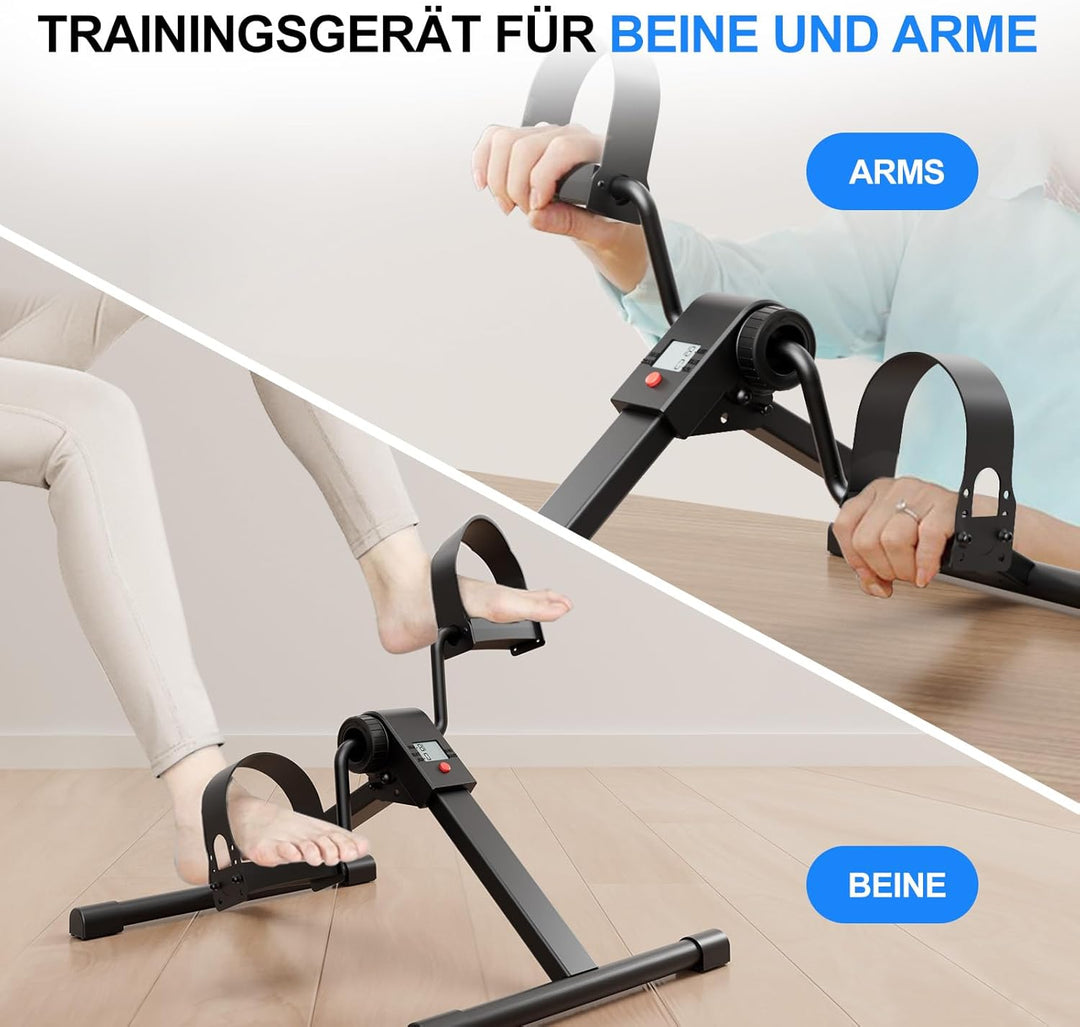 Superun Pedaltrainer Mini-Heimtrainer Fahrrad mit LCD-Display, Unterti –  techstudio.ch