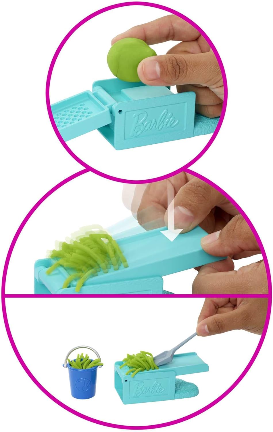 Barbie You Can Be Anything Series, Hatch and Gather Egg Farm, 1x Puppe mit braunen Haaren, Ziege, Ka