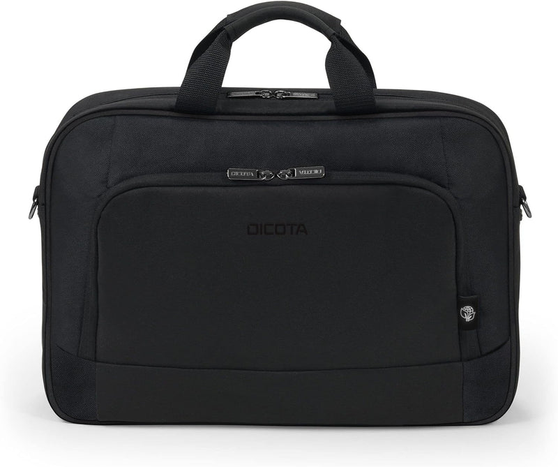 Dicota Eco Top Traveller Base 15-15.6 – leichte Notebooktasche mit Schutzpolsterung und Stauraum, sc