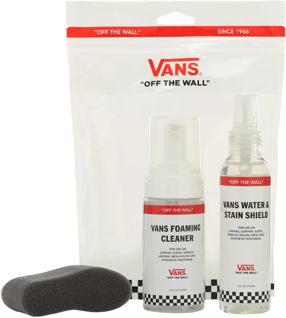 Vans Unisex Adult Shoe Care Canvas KIT-GLOBAL Schuhpflege-Set, White