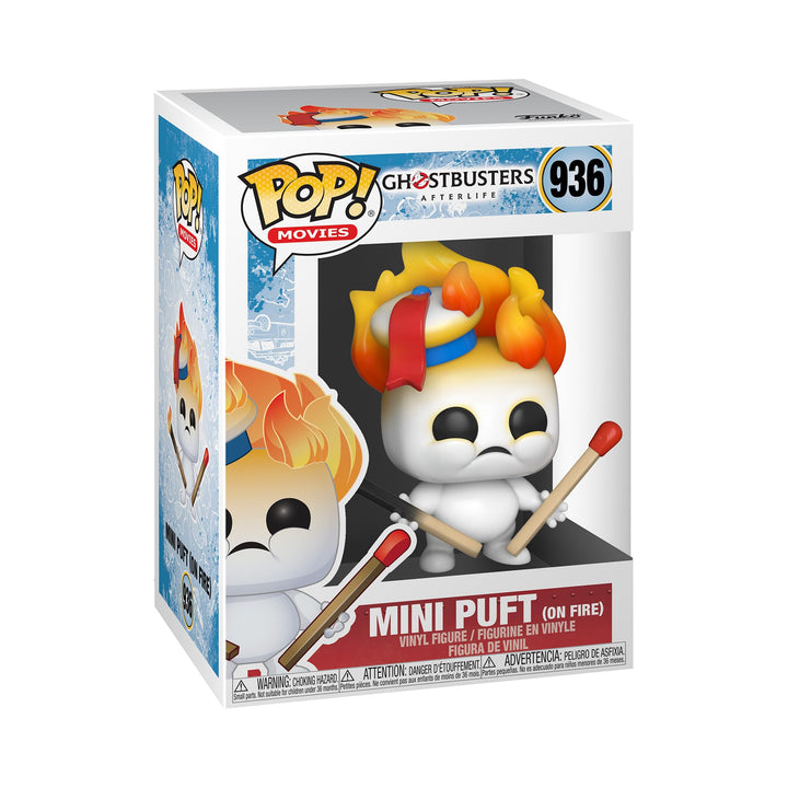 Funko Pop! Movies: Ghostbusters: Afterlife-Mini Puft On Fire - Ghostbusters Afterlife - Vinyl-Sammel