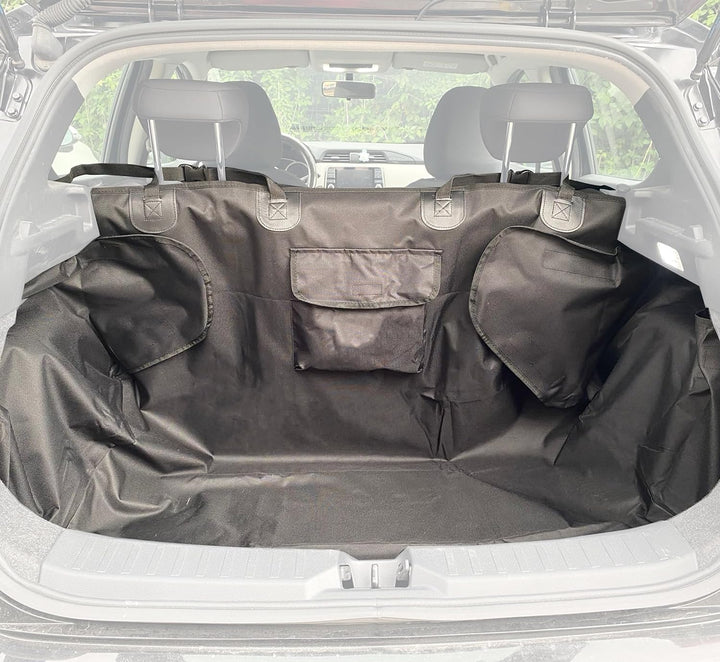 Auto Accessori Lupex - Autoabdeckung für Hunde, Kofferraumschutz, universell, wasserdicht, Material