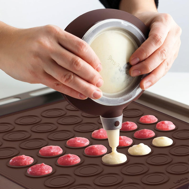 Lékué Macarons-Backset, braun A 30 cm, A 30 cm