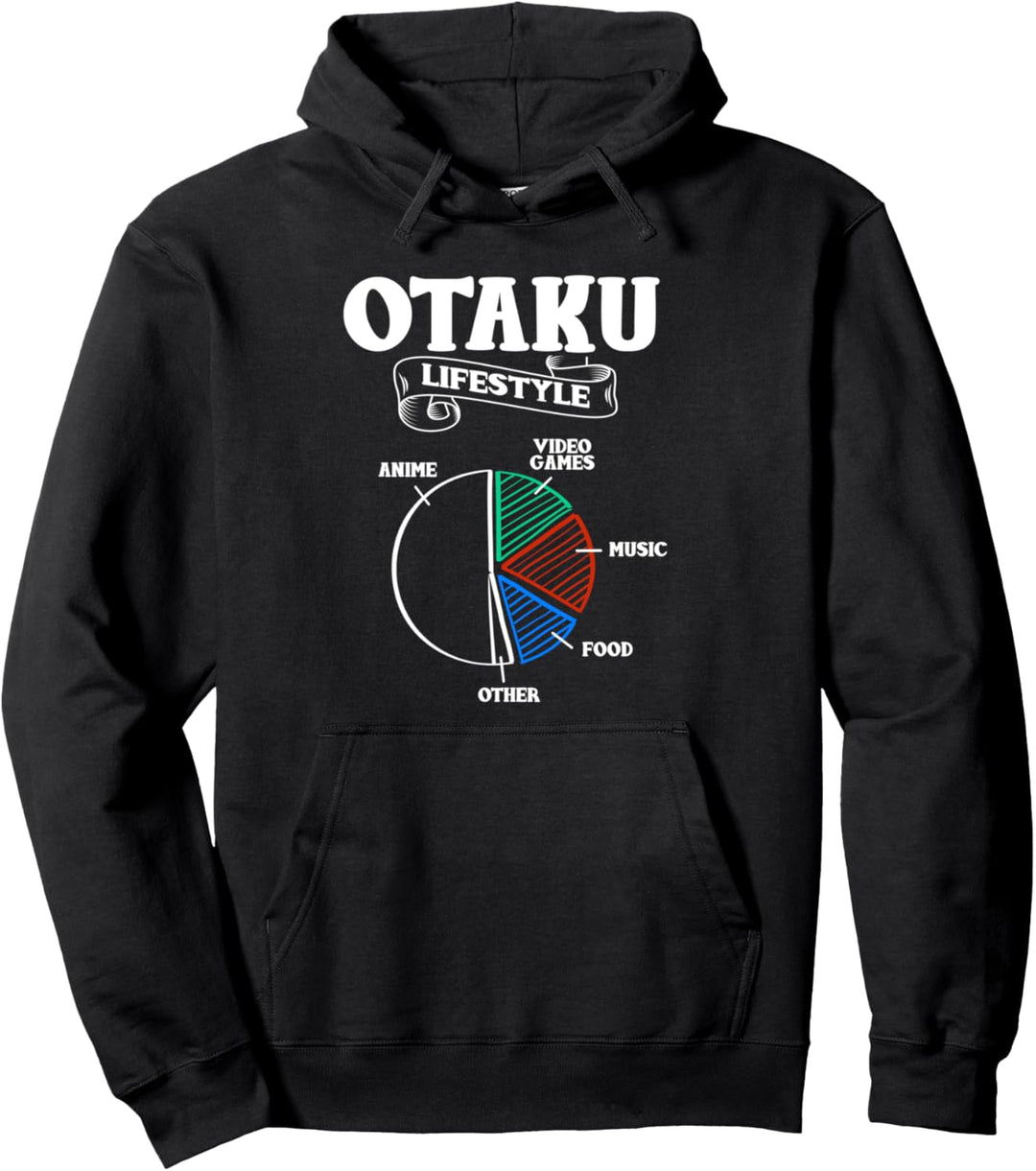 Lustiger Anime Otaku Lifestyle - Baka Kawaii Sprüche Manga Pullover Hoodie