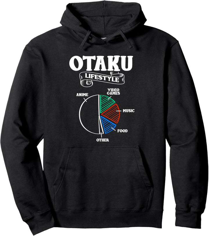 Lustiger Anime Otaku Lifestyle - Baka Kawaii Sprüche Manga Pullover Hoodie