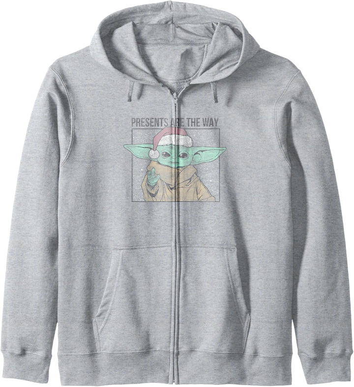 Star Wars The Mandalorian Child Holiday Presents Kapuzenjacke
