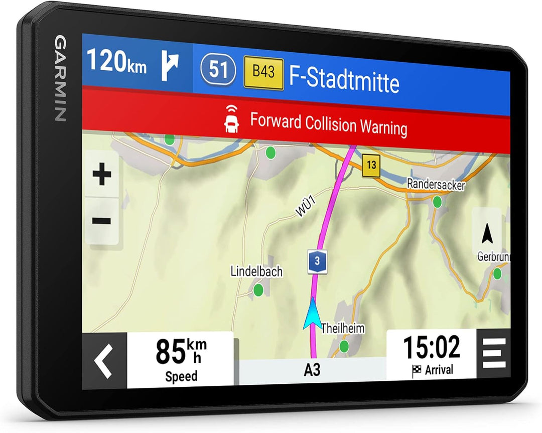 Garmin DriveCam 76 – Navigationsgerät mit integrierter Dashcam, Kollisionswarner und Spurhalteassist