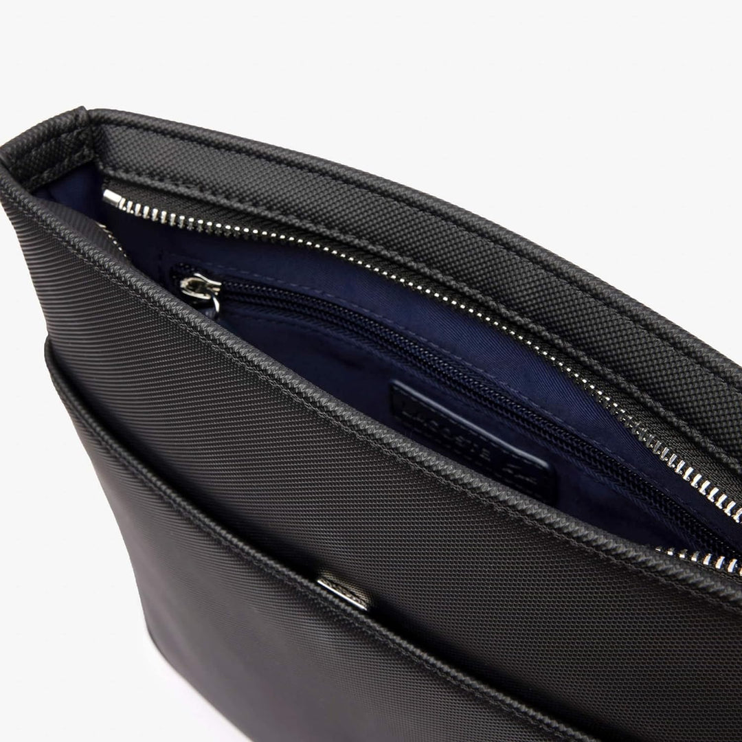 Lacoste Herren Nh4424hc Handtasche Schwarz, Schwarz
