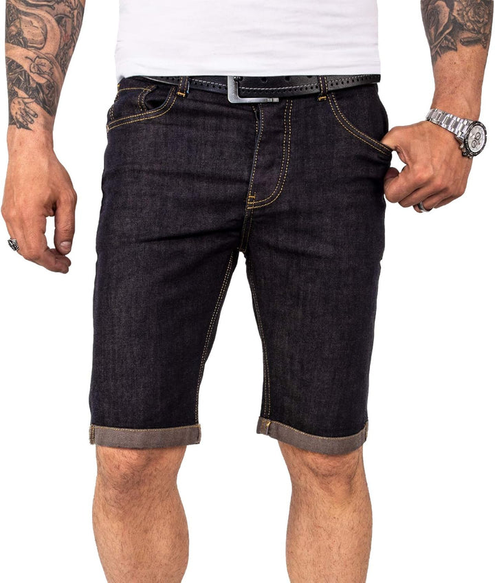 Rock Creek Herren Shorts Jeansshorts Denim M50 29W Dunkelblau - Rc-2206, 29W Dunkelblau - Rc-2206