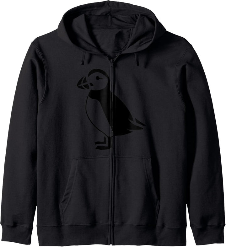 Puffin Iceland Cute Bird Puffins Icelandic Gift Kapuzenjacke