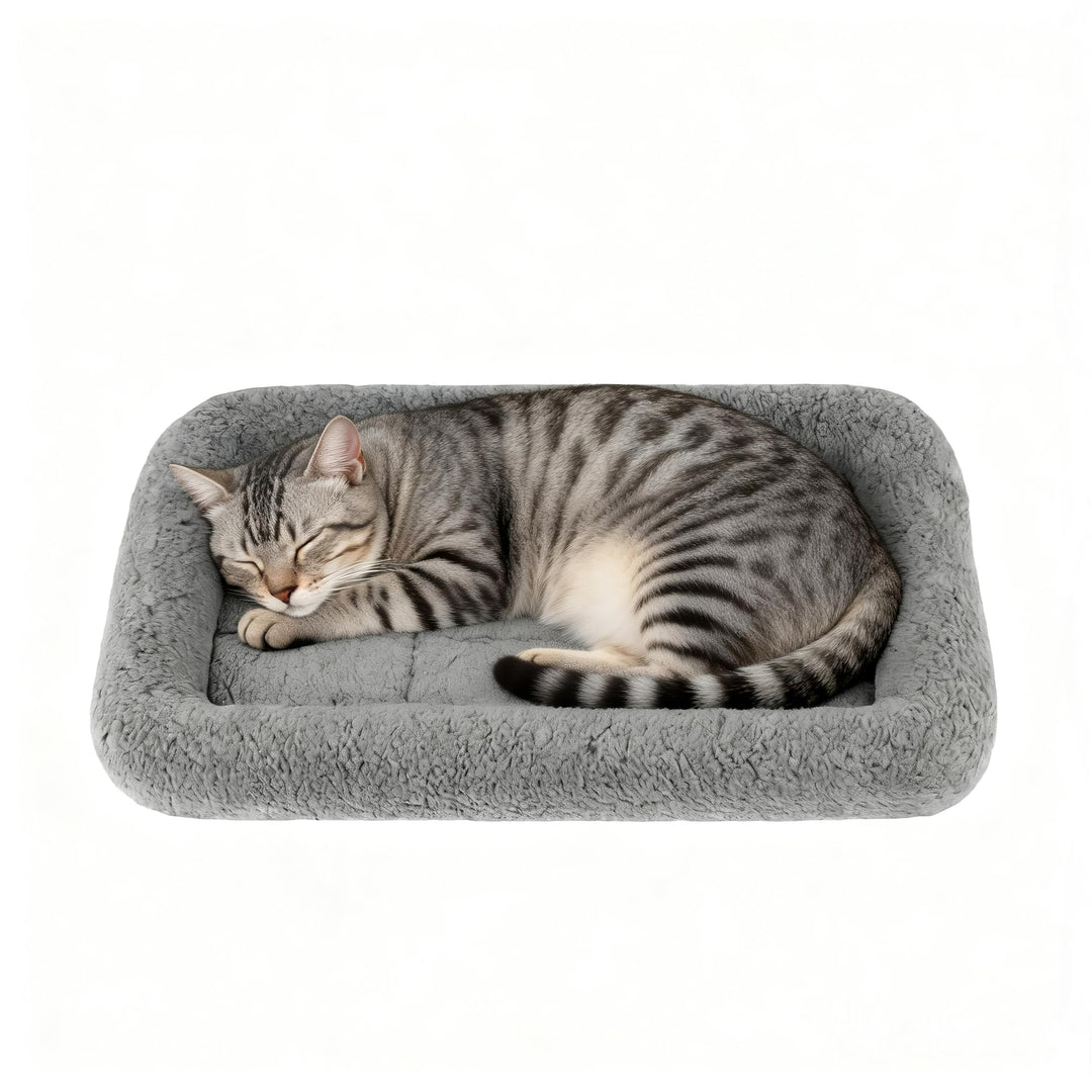 PETLESO Haustierbett Hundebetten Kissen für Katzen Ultraweiche rutschfeste Unterseite Katzenbetten H