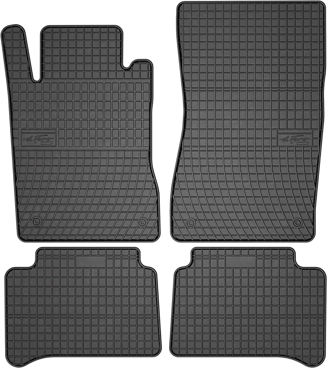M MOTOS Gummimatten Auto Fussmatte passt für Mercedes CLS C219 2004-2010 Verbessern Sie Ihren Reisek