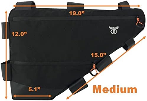 Bike Full Frame Bag | Fahrradpacking, Touring, Pendler | Gross (14 l), L