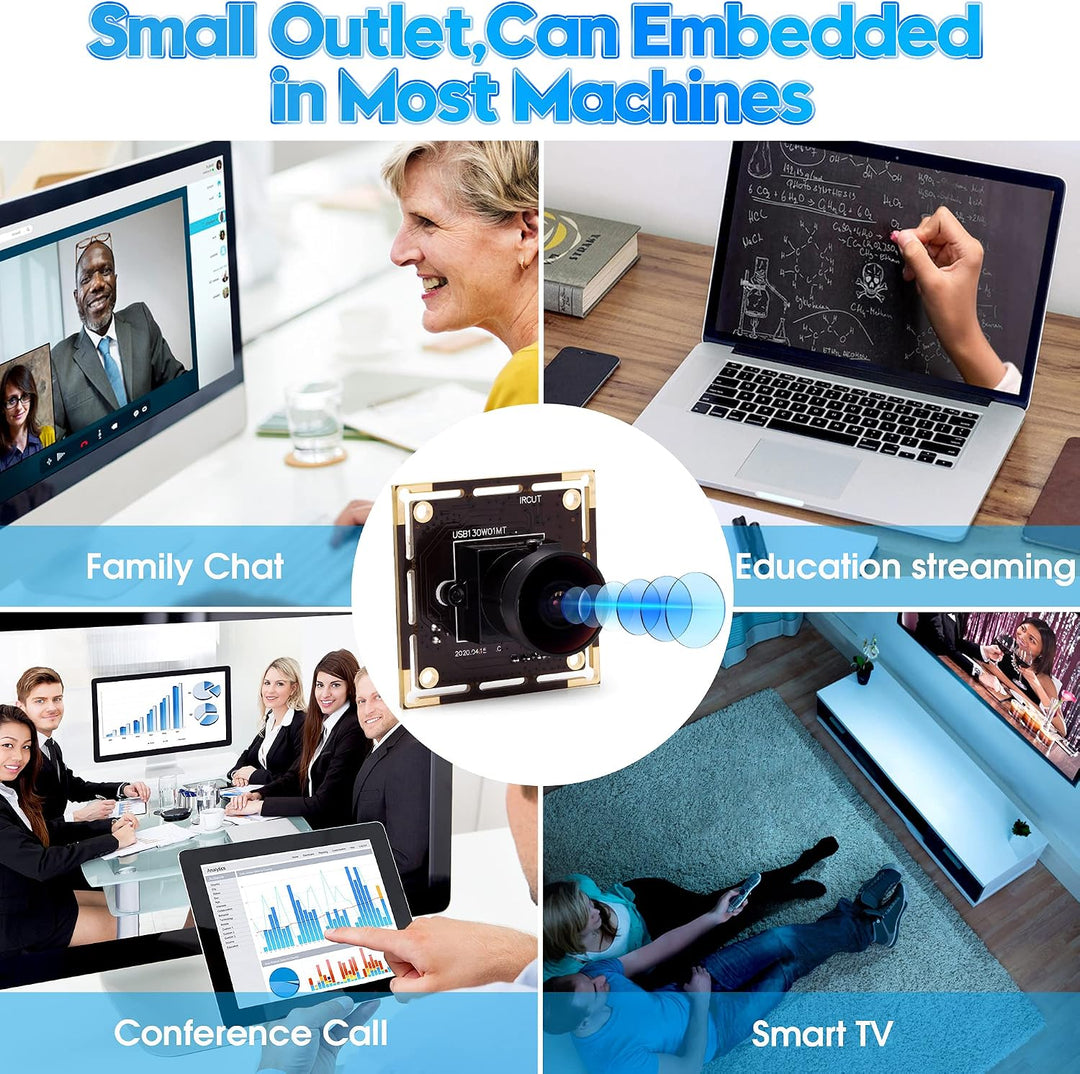 G 0.01lux USB Kameramodul Fischauge Webcammodul 170grad Weitwinkel HD geringe Beleuchtung Webkamera,