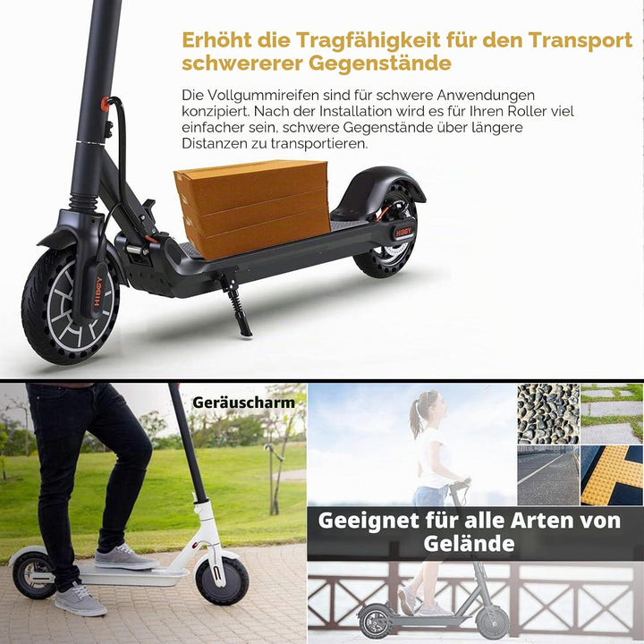ANSENI Xiaomi M365 e Scooter Reifen, 8.5 Zoll Ersatzreifen Solid Reifen, Vollreifen für Xiaomi M365,
