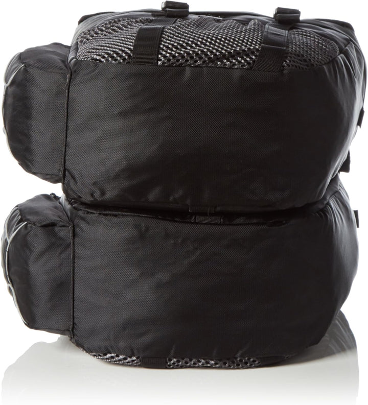 Cytec Tourentasche Travel 3-Fach Fahrradtasche 54 x 32 x 29 cm, 50 Liter Grau/Schwarz, 54 x 32 x 29