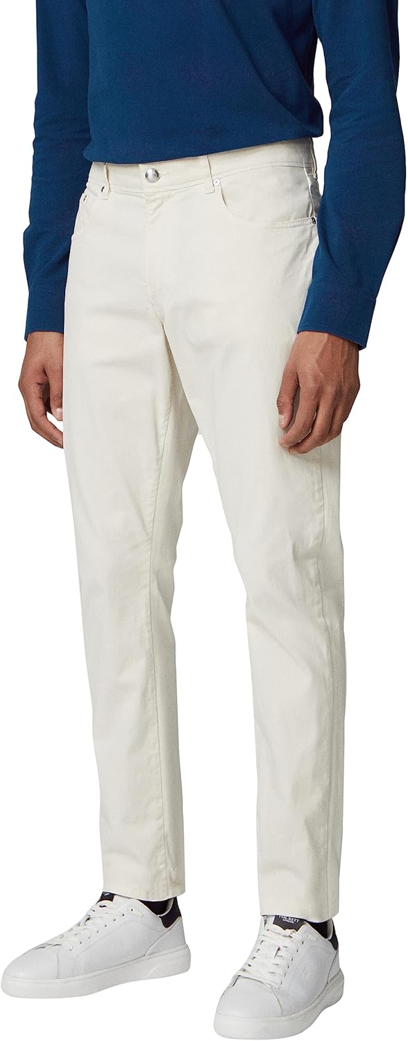 Hackett London Herren Hose 33W / 32L Beige (Knochen), 33W / 32L Beige (Knochen)