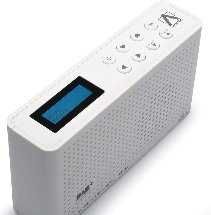 [ Test GUT *] Anadol 4in1 IDR-1 Radio - tragbares Internetradio - DAB DAB+ & FM fähig - Bluetooth La