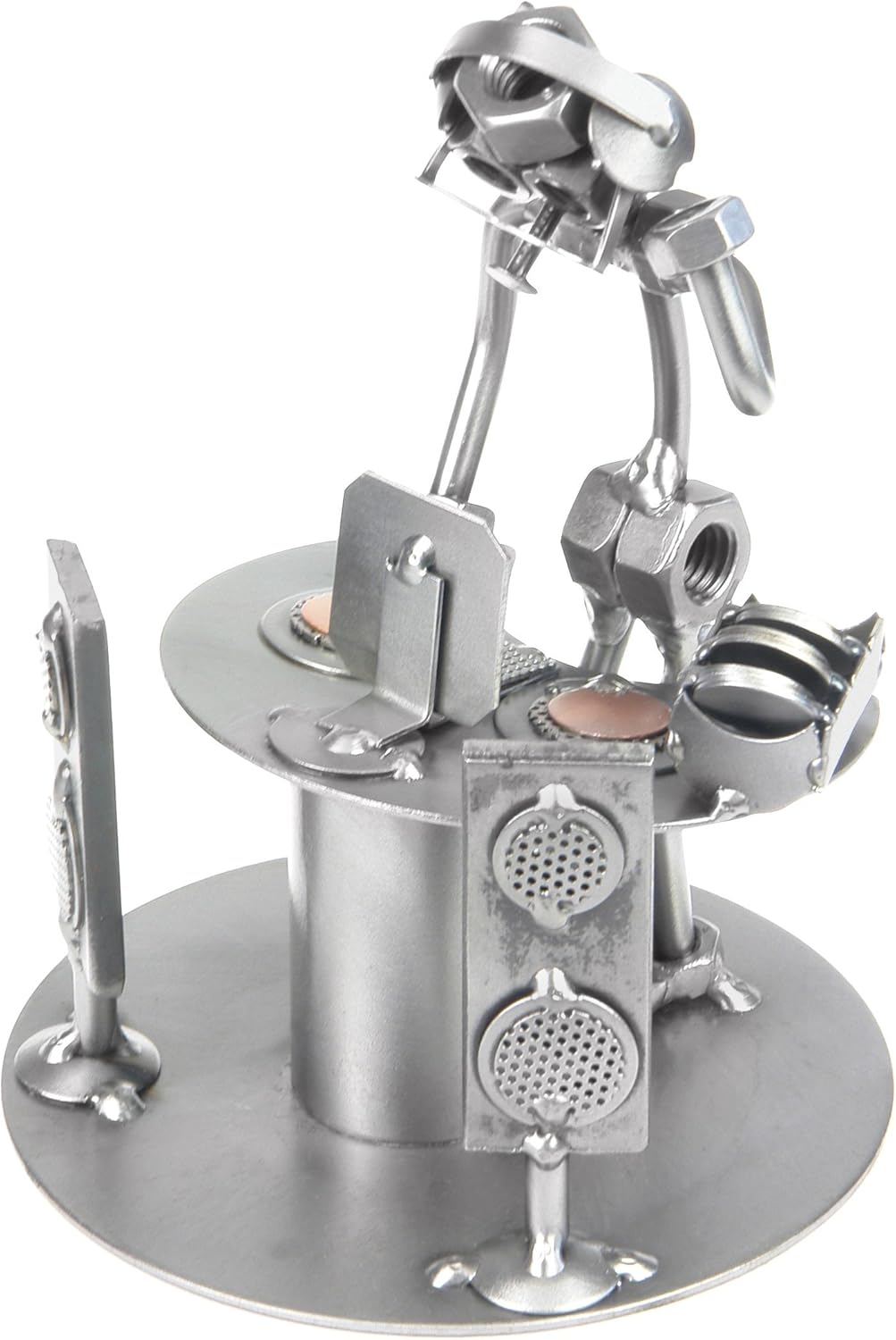 metalman24 Schraubenmännchen Discjockey DJ handgefertigte ausgefallene Geschenkidee …