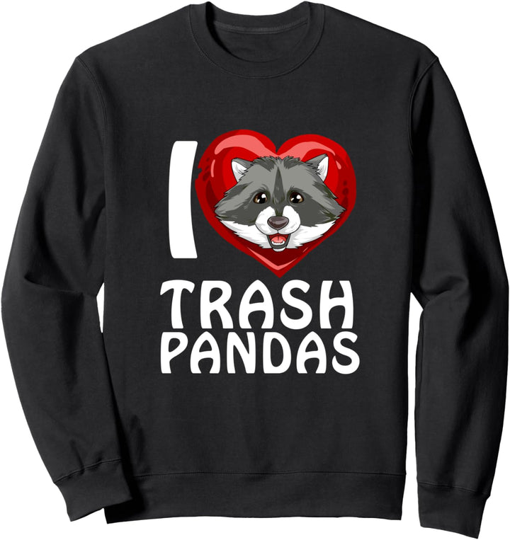 Waschbär Wildlife Trash Panda Geschenk Sweatshirt