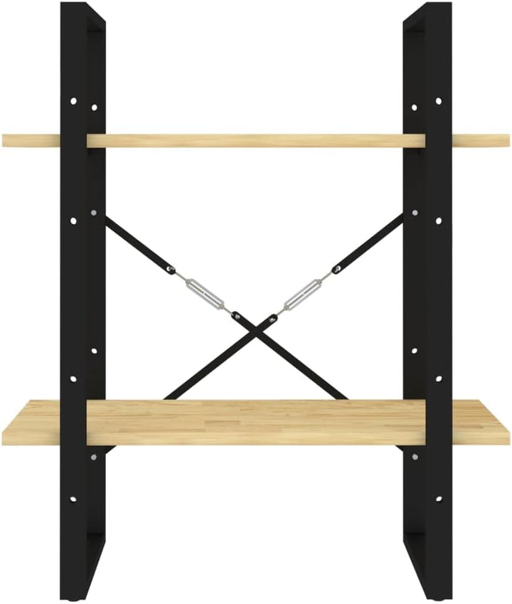 homiuse Metallregal Braun Leiterregal 60x30x70 cm BüCherregal KüChenregal Wand Kinder BüCherregal Re