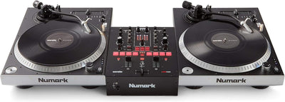 Numark Scratch - Zweikanal DJ Scratch Mixer mit Serato DJ Pro, Innofader Crossfader, DVS-Lizenz, 6 D