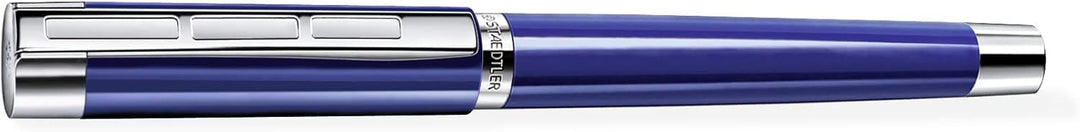 STAEDTLER Initium Resina Füllhalter, blaues Edelharz, B, Made in Germany, mit edler Geschenkverpacku
