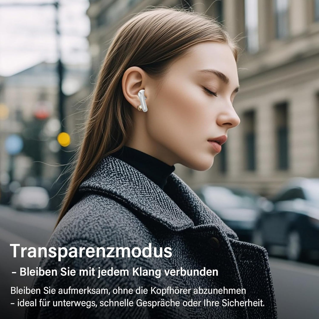 Bluetooth Kopfhörer mit Hybride Aktive Geräuschunterdrückung, In Ear Kopfhörer Kabellos Bluetooth 5.