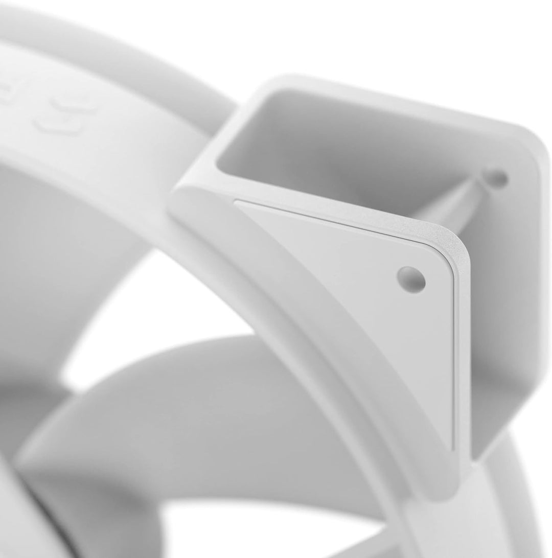 Fractal Design Prisma AL-18 White - 180 mm Addressable LED LLS Bearing Computer Case Fan Weiss PWM,