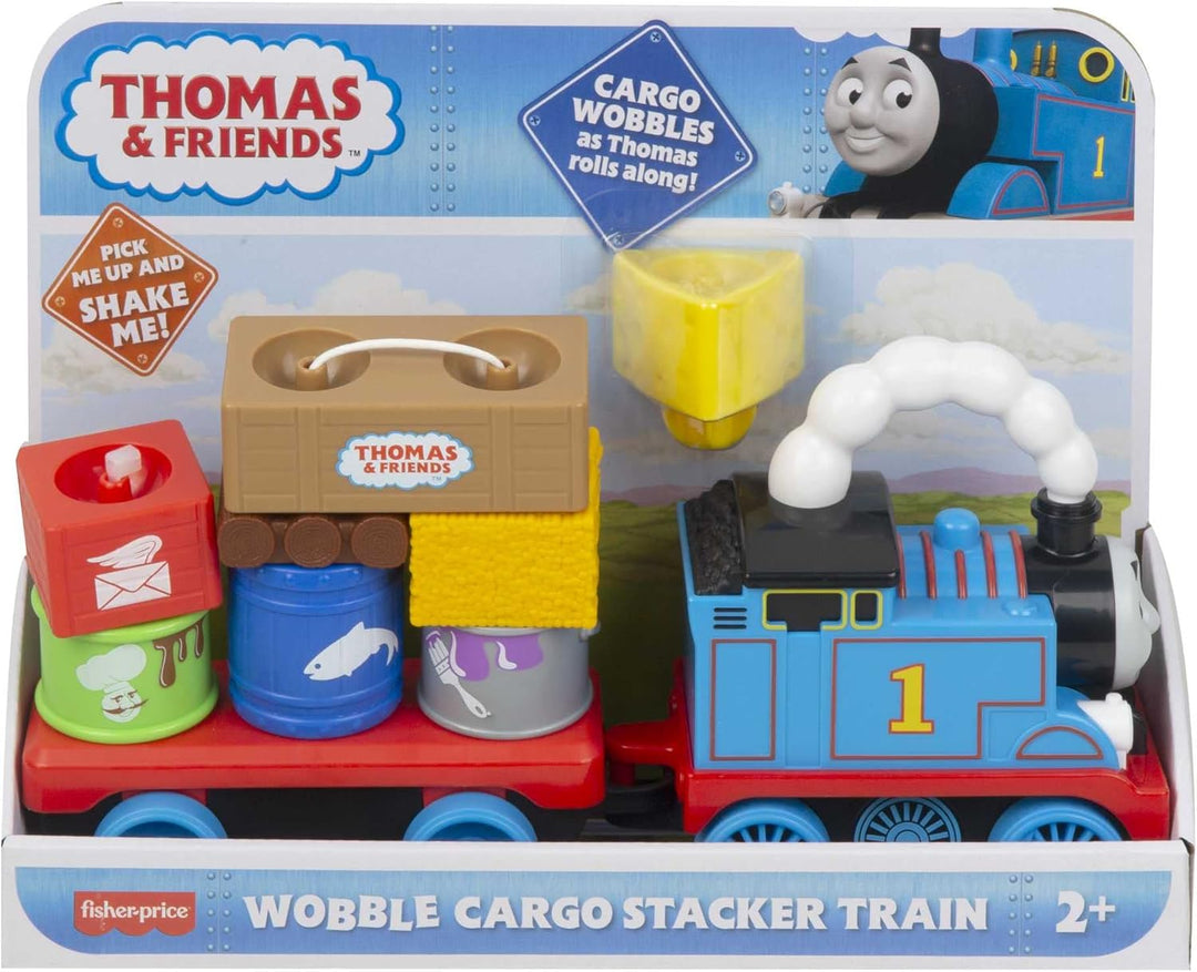 Thomas & Friends Fisher-Price GWX07 - Wobble Cargo Stacker Train