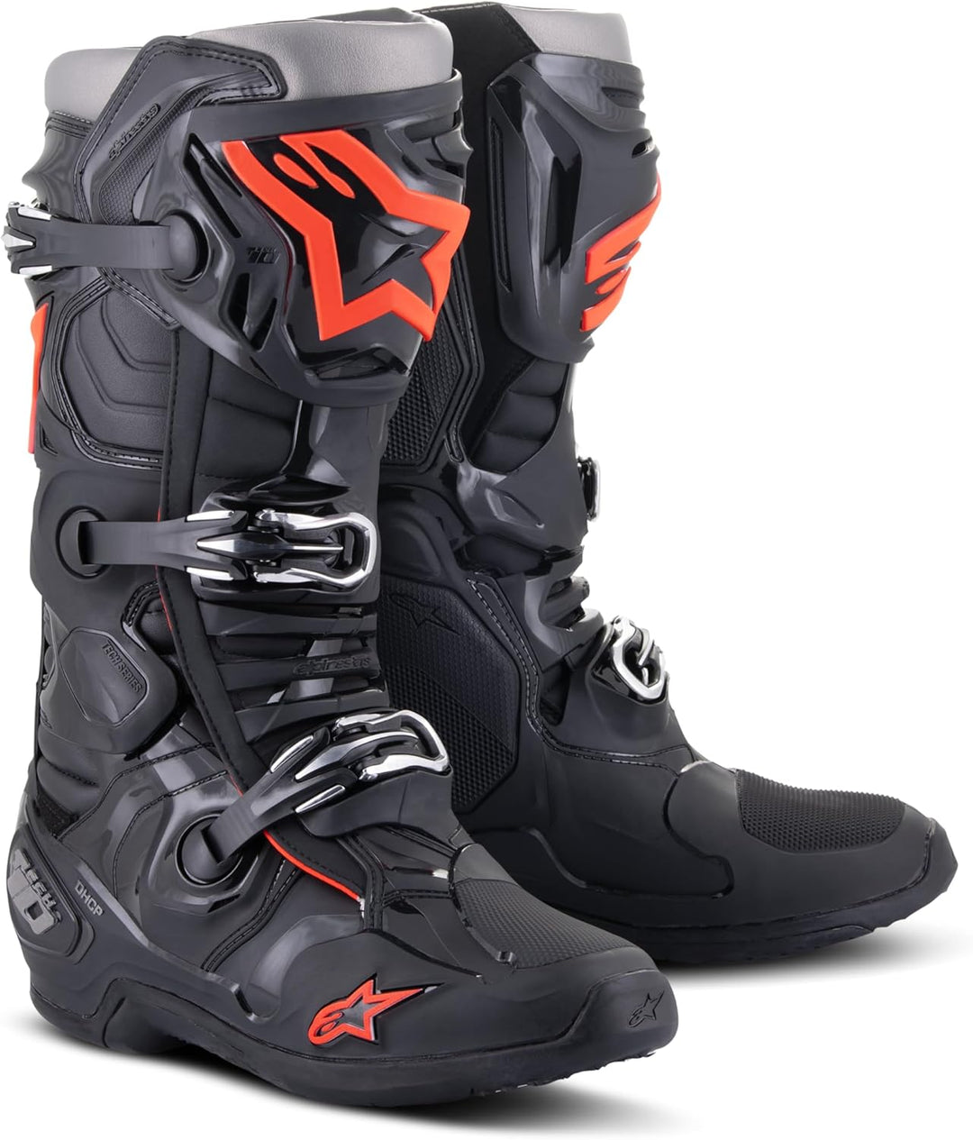 Alpinestars Herren Tech 10 StiefelTech 10 Stiefel 40.5 EU Schwarz, 40.5 EU Schwarz