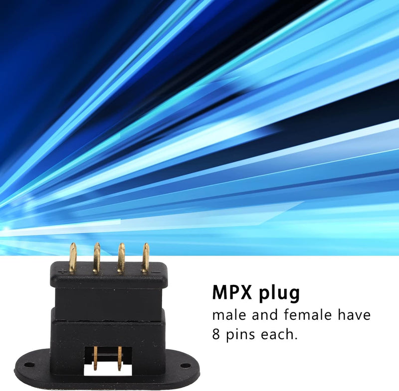 10 Paar MPX 8-Pin Stecker Gute Kontaktleistung MPX Stecker Männlich Weiblich Stecker RC Batteriestec