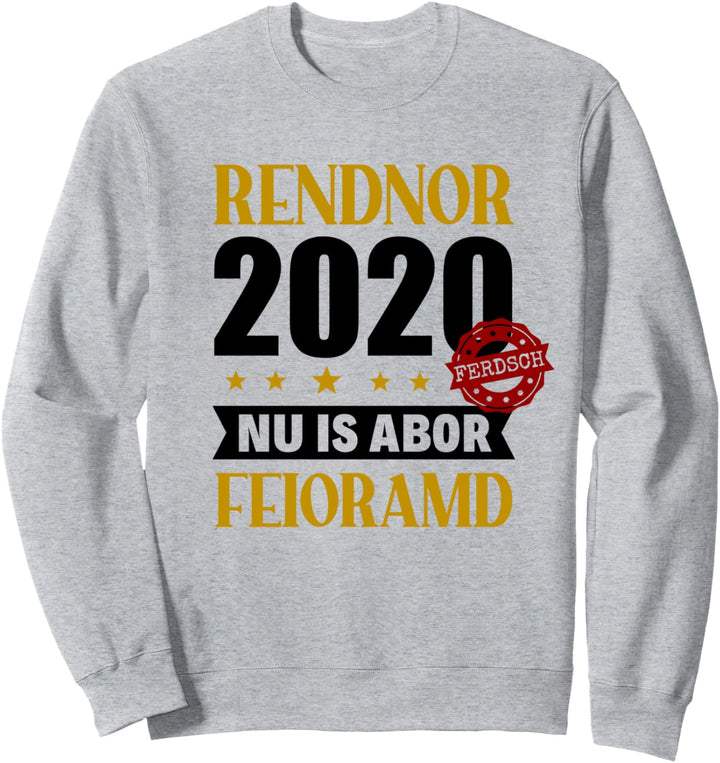 Rentner Geschenk für'n Ossi aus Sachsen im Ruhestand Sweatshirt