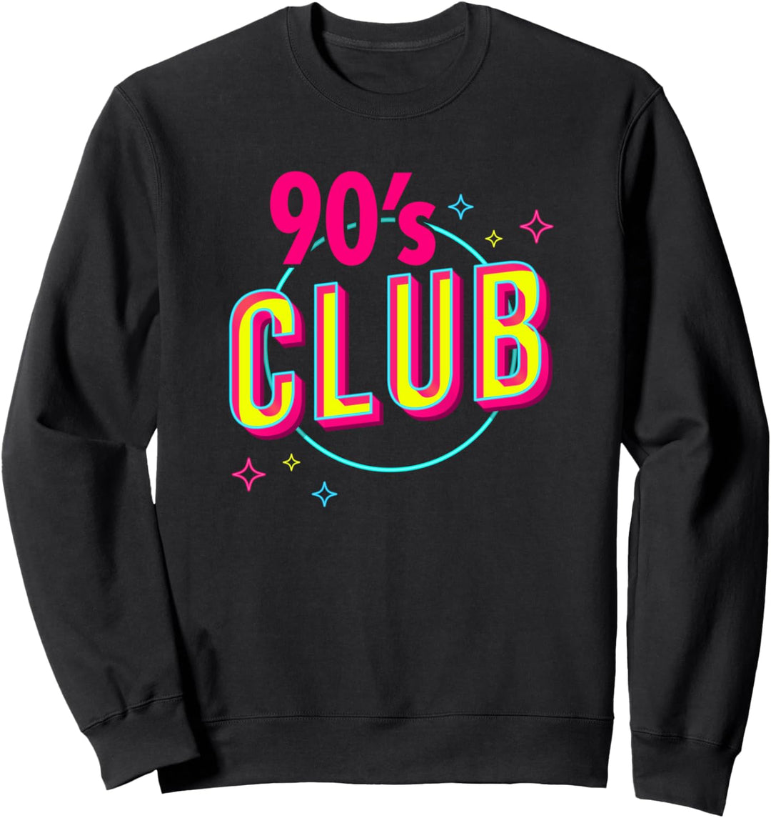 Vintage 90s Love 90's Club 1990s Fashion Men Retro 1990's Sweatshirt