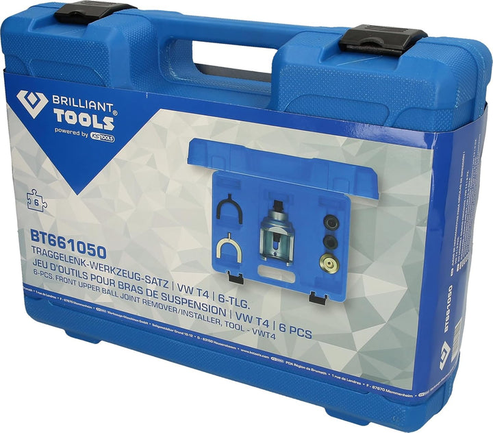 BRILLIANT TOOLS BT661050 Traggelenk-Werkzeug-Satz | VW T4 | 6-tlg . [Powered by KS TOOLS]