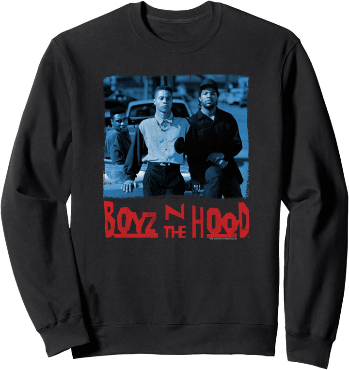 Boyz n the Hood Rot und Blau Sweatshirt