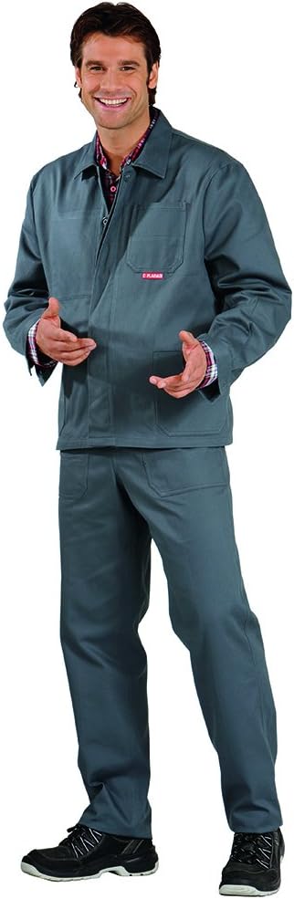 Planam 0192062 BW 290 Bundhose, Grau, Grösse 62 Grau 62, Grau 62
